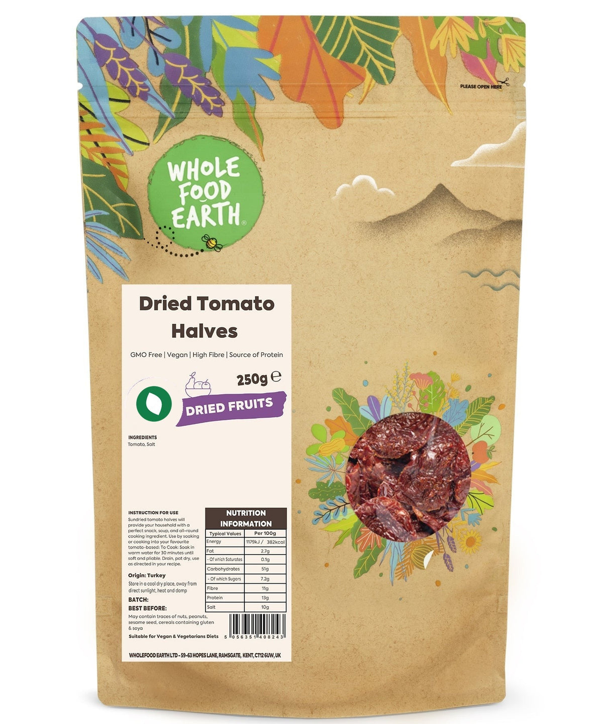 Sun Dried Tomato Halves