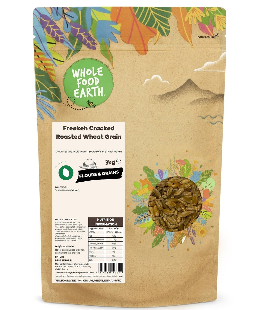 Freekeh Cracked Roasted Wheat Grain
