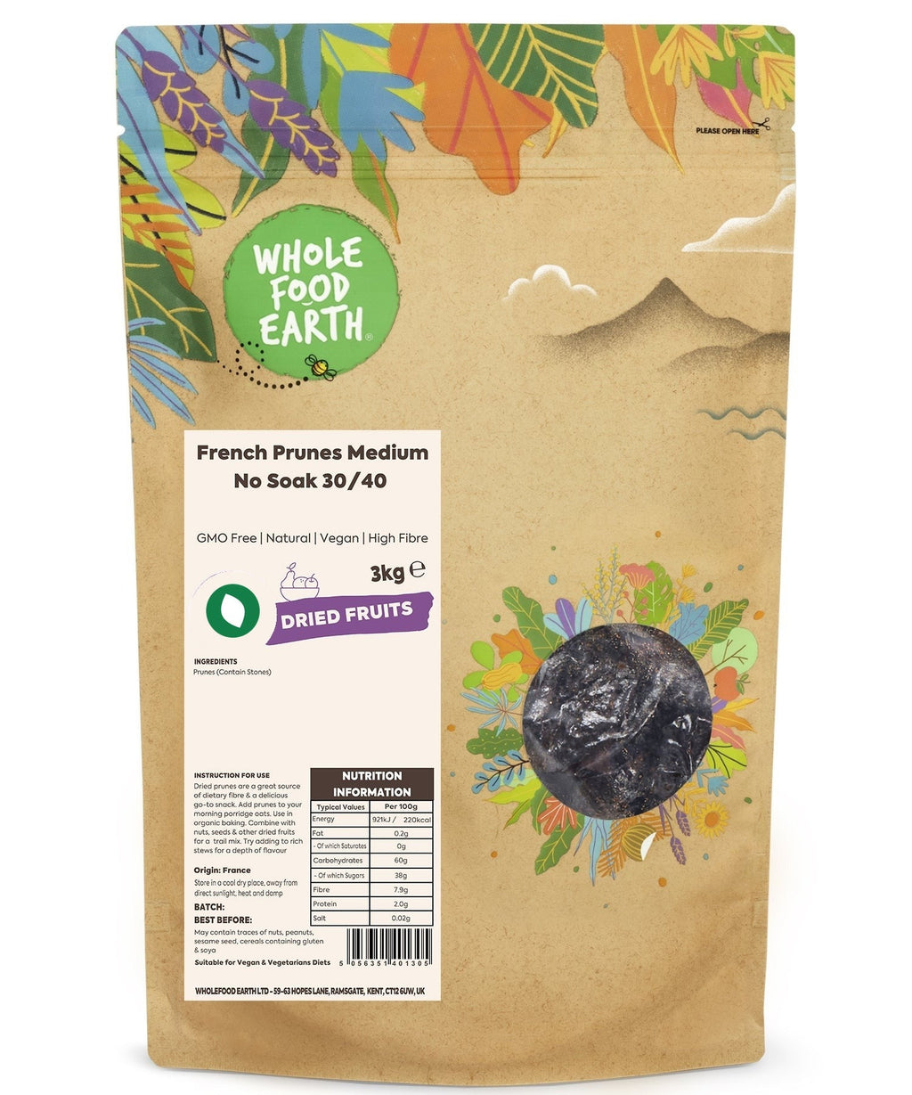 French Prunes Medium No Soak 30/40