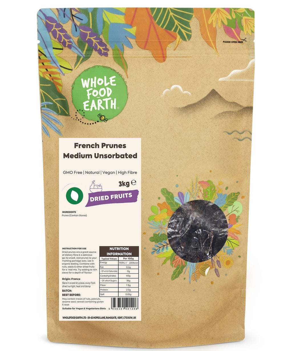 French Prunes Medium Unsorbated