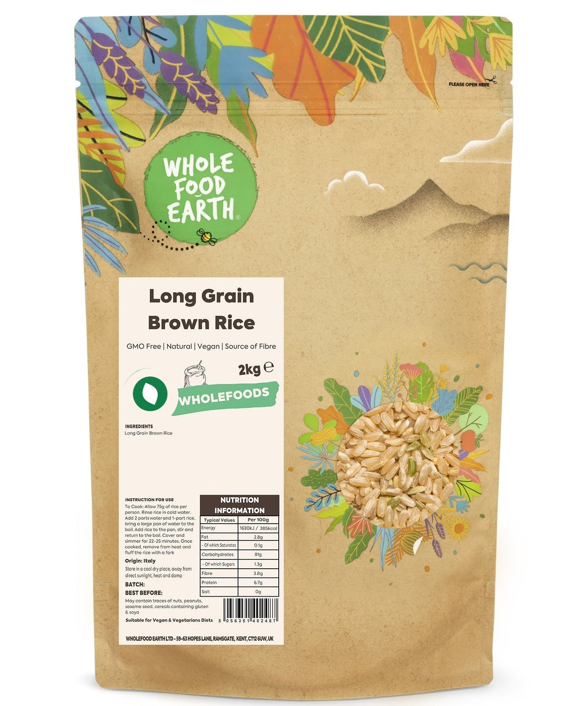 Long Grain Brown Rice