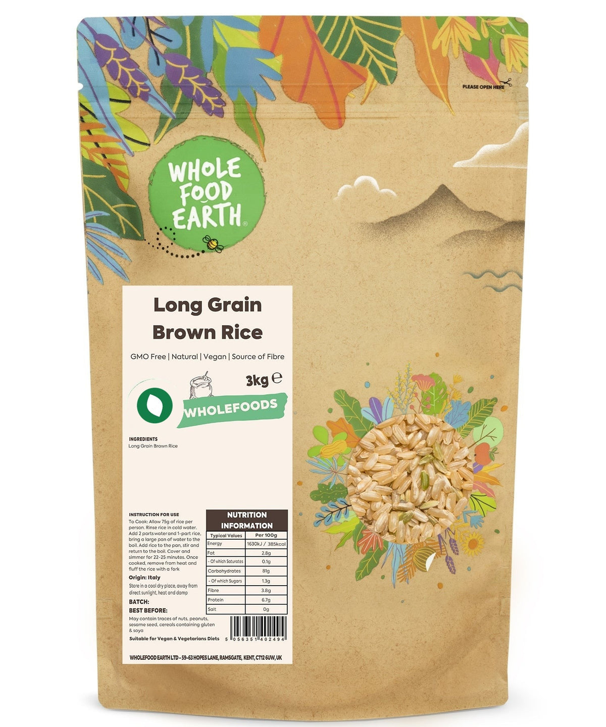 Long Grain Brown Rice