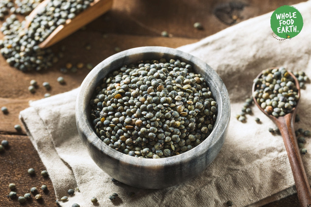 Organic Dark Green French Style Lentils