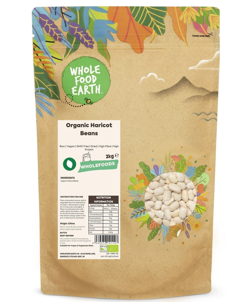 Organic Haricot Beans