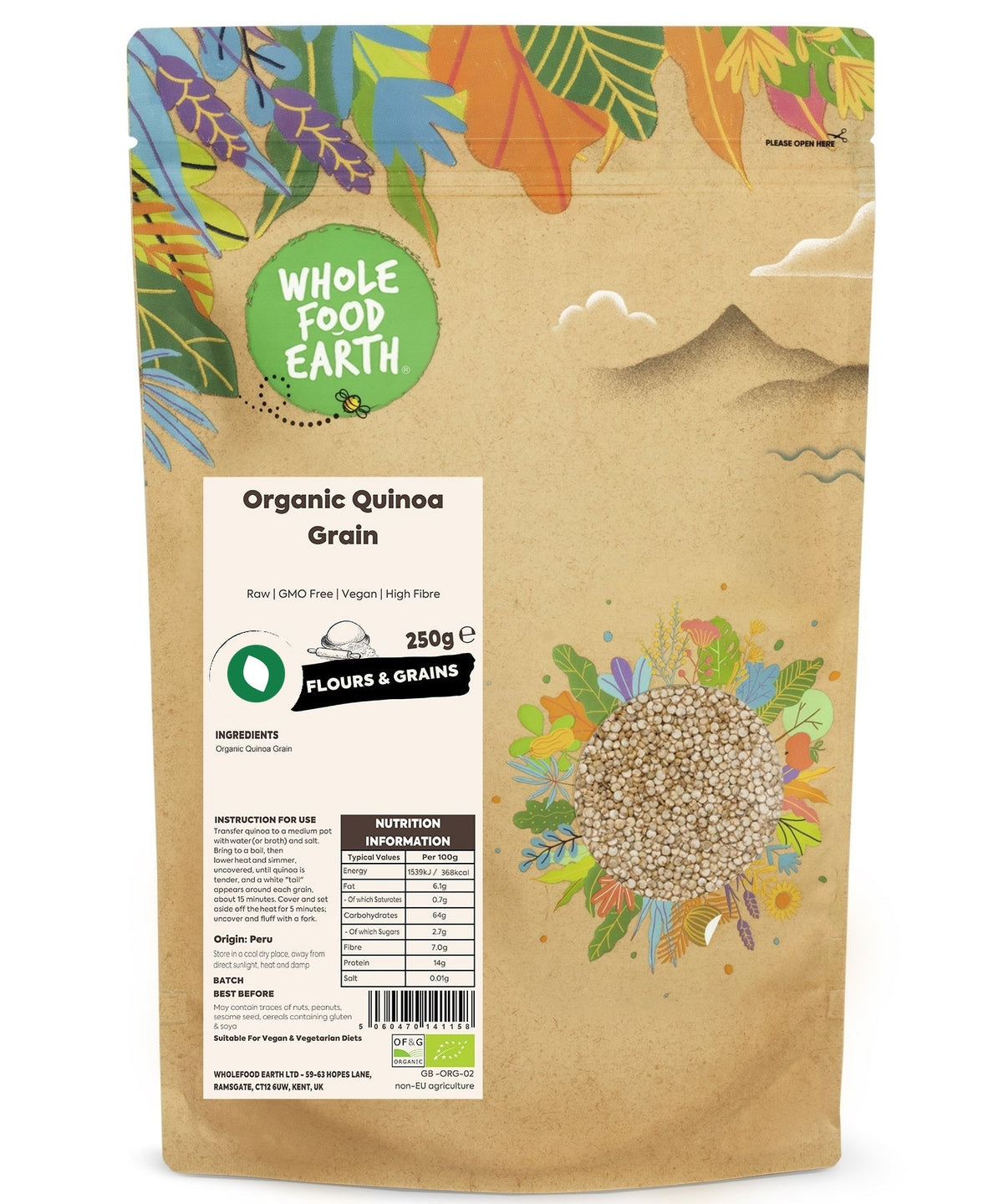 Organic Quinoa Grain