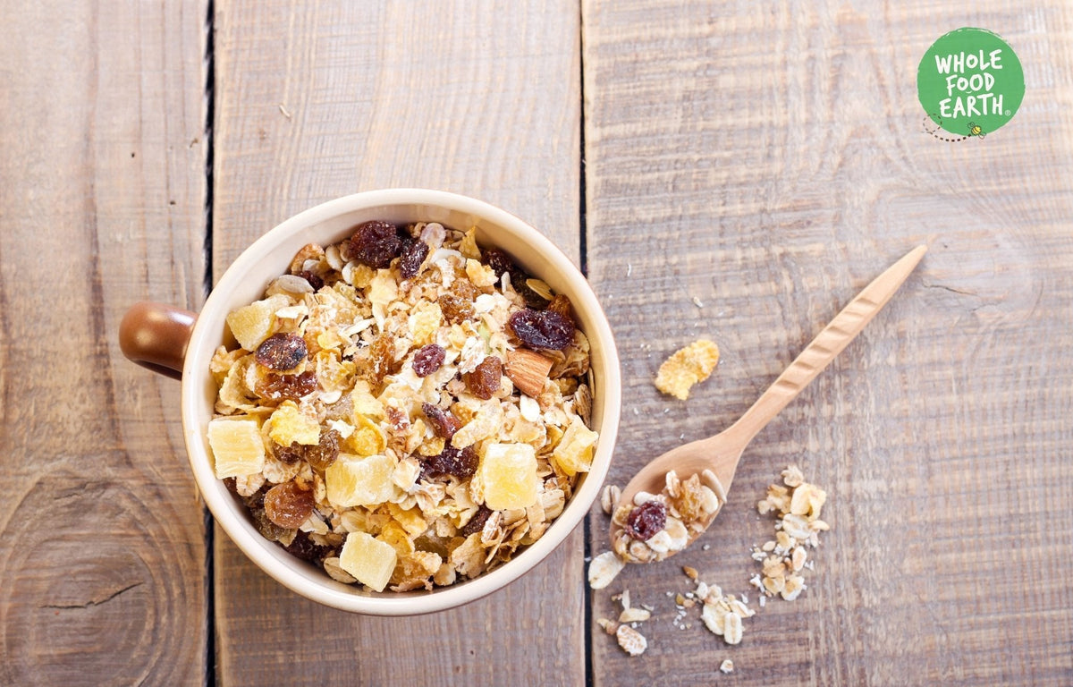 Quality Muesli - A Blend of Flakes with Dried Fruit & Nuts