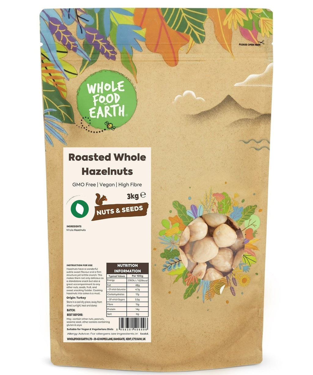 Roasted Whole Hazel Nuts