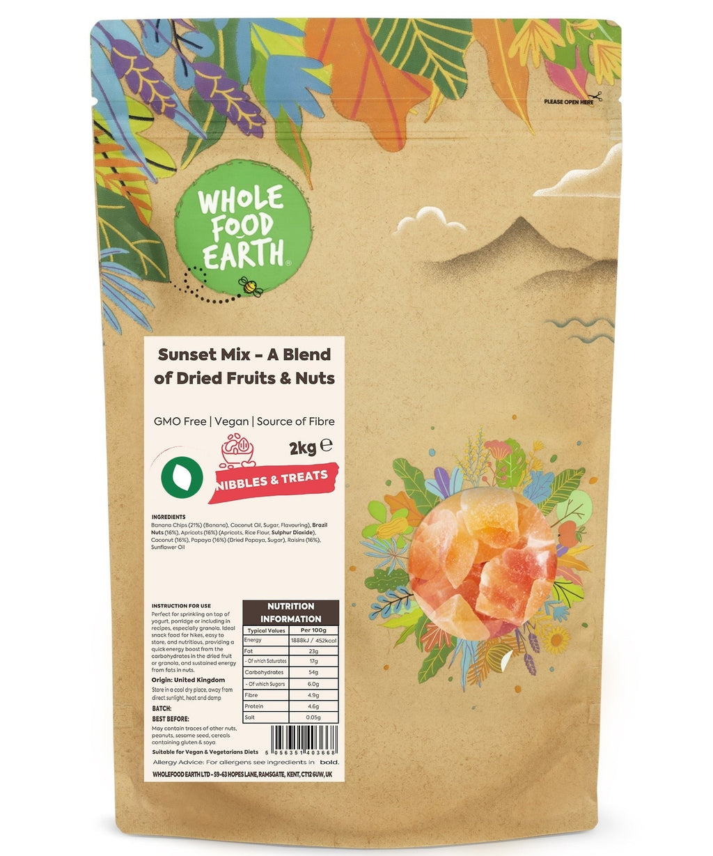 Sunset Mix - A Blend of Dried Fruits & Nuts