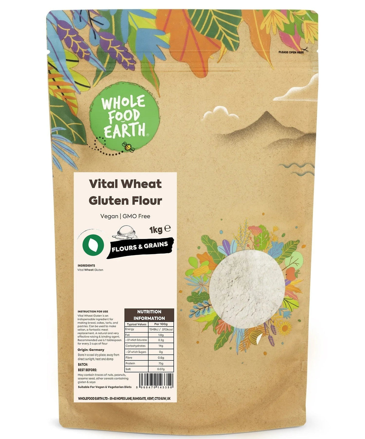 Vital Wheat Gluten Flour - Serious Grains