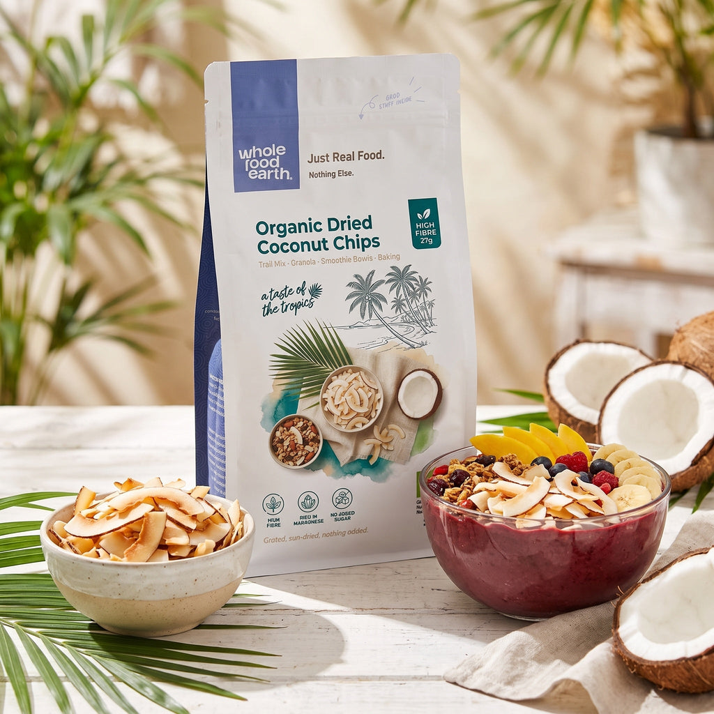 Organic Dried Coconut Chips